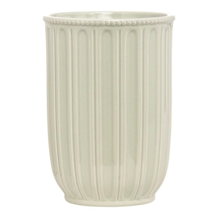 VASO CERAMICA H.CM.17 CM.12 VERDE